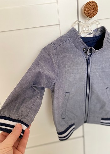 Erkek Çocuk Gri Denim Ceket - Görsel 2