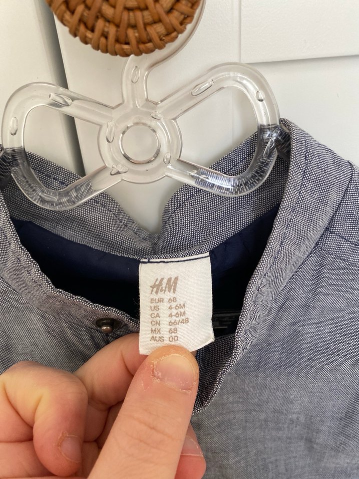 Erkek Çocuk Gri Denim Ceket - Görsel 3