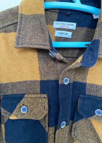 Erkek Çocuk Düğmeli Uzun Kollu Ekose Gömlek - Görsel 3