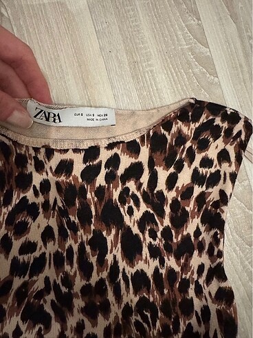 zara leopar elbiseğ