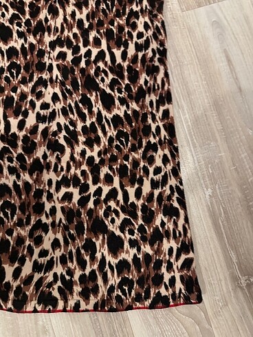 Zara zara leopar elbiseğ