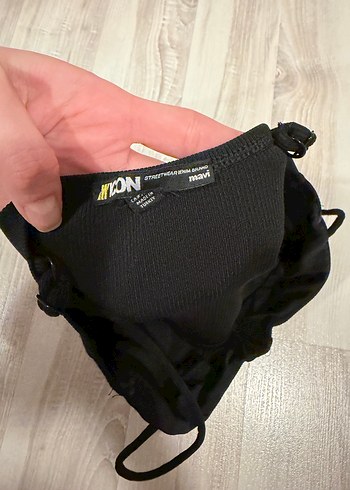 Siyah İnce Askılı Bustiyer - Görsel 3