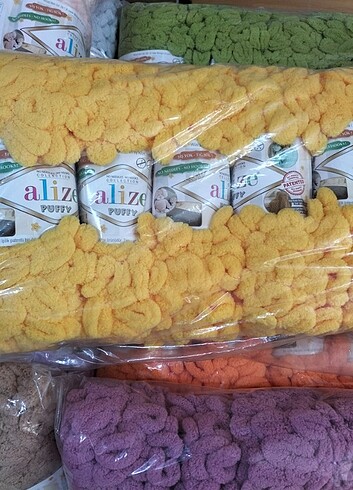 Beden çeşitli Renk Alize Puffy