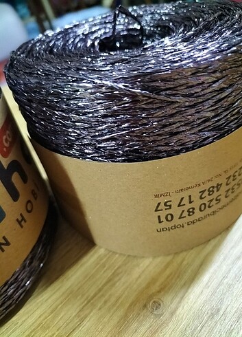 Beden çeşitli Renk Hobi Parlak Raffia Kağıt İp