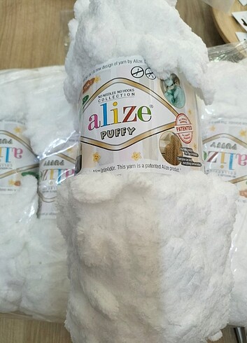  Alize Puffy 1 adet beyaz
