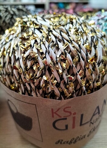  Gilan Natura Raffia Ekstra kağıt ip 
