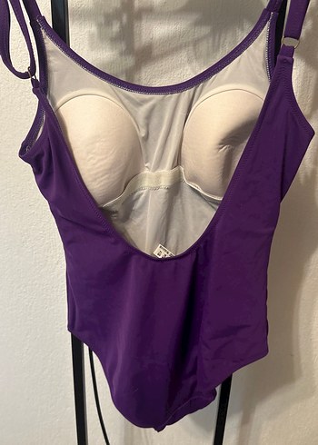 Mor Askılı Kadın Mayo - Görsel 4