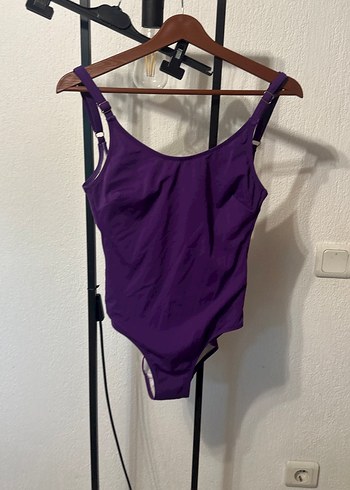 Mor Askılı Kadın Mayo - Görsel 3