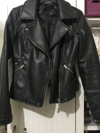 Bershka deri ceket