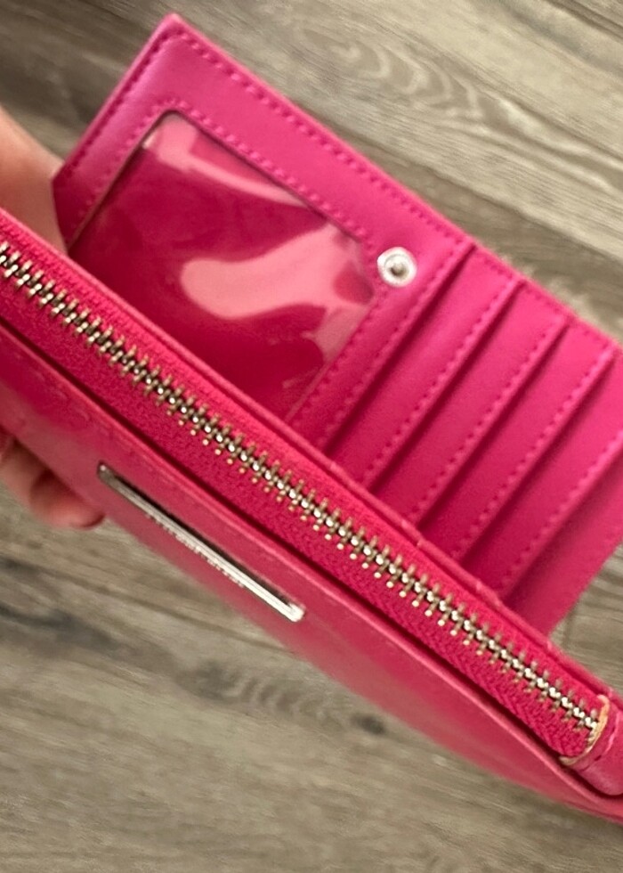 Fuşya cüzdan - Görsel 4