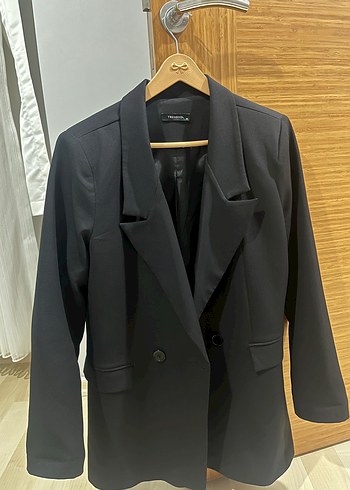 l Beden Trendyolmilla siyah astarlı blazer ceket