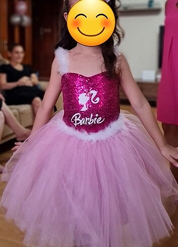Barbie kız çocuk kostüm
