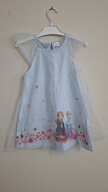 LC Waikiki Frozen elsa kız çocuk elbise