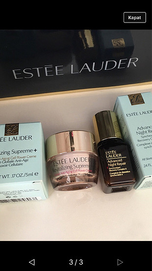 Estee lauder 3lü set 