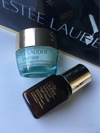 Estee lauder Anr gece onarım bakım serumu ve Daywear nemlendiric