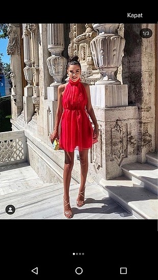 Zara organize elbise