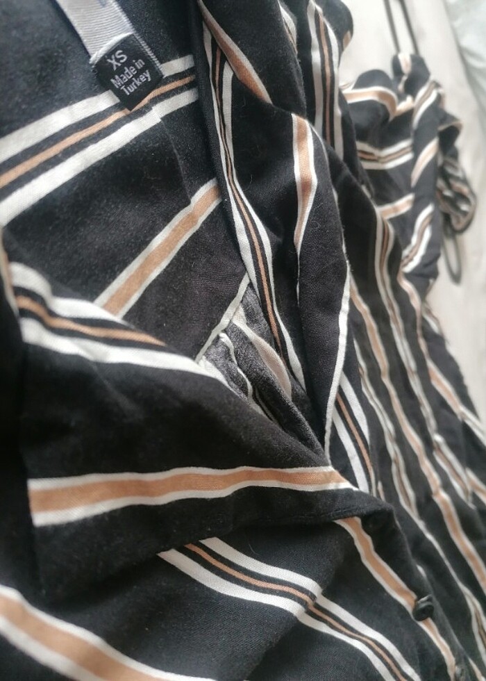 Şık çizgili gömlek - Görsel 3