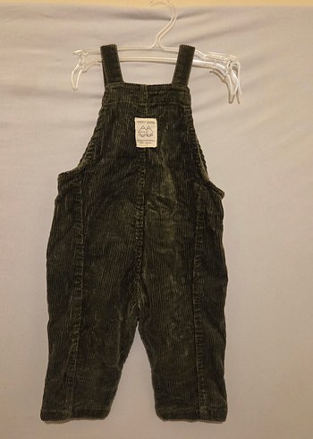 ZARA Kids/Erkek Çocuk yeşil Fitilli Salopet - Görsel 2