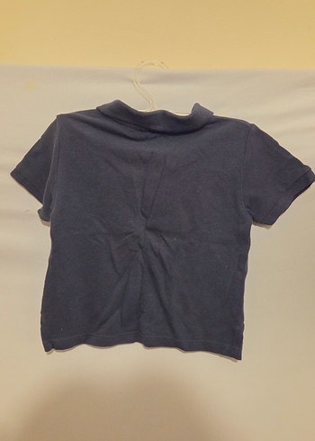 ZARA Kids / Erkek Çocuk Lacivert Kısa Kollu Polo Yaka Tişört - Görsel 2