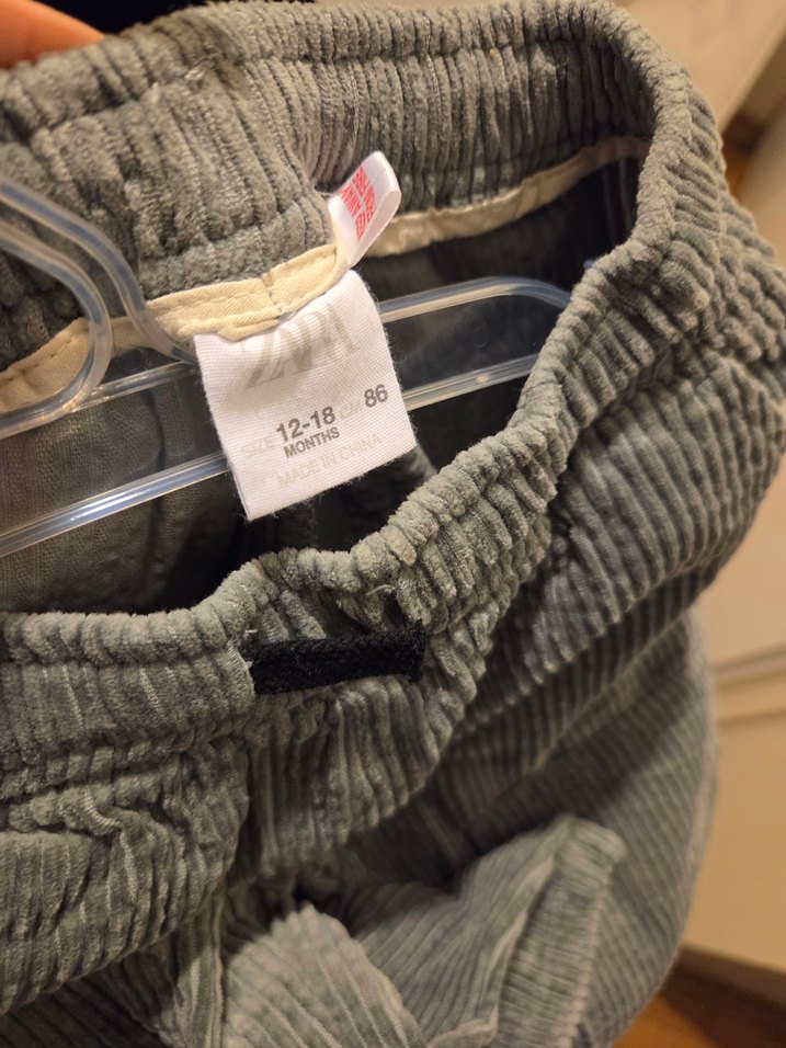 ZARA Kids/ Gri Erkek Çocuk Bol Kesim Denim Pantolon - Görsel 3