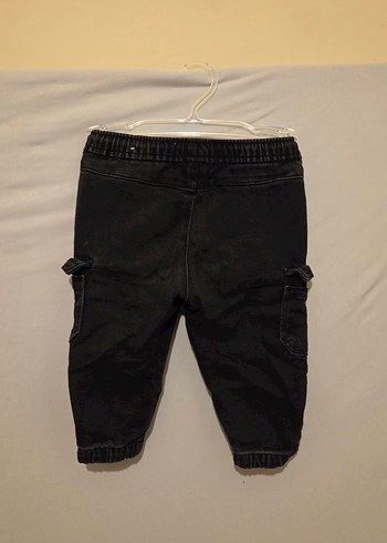 ZARA Kids / Erkek Çocuk Siyah Kargo Denim Pantolon - Görsel 2