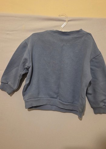 ZARA Kids / Erkek Çocuk Mavi Baskılı Sweatshirt - Görsel 2
