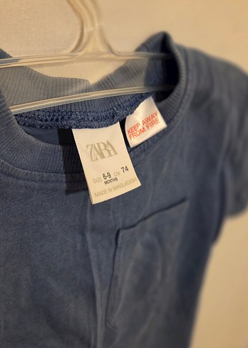 ZARA Kids / Erkek Çocuk Mavi Tişört - Görsel 2