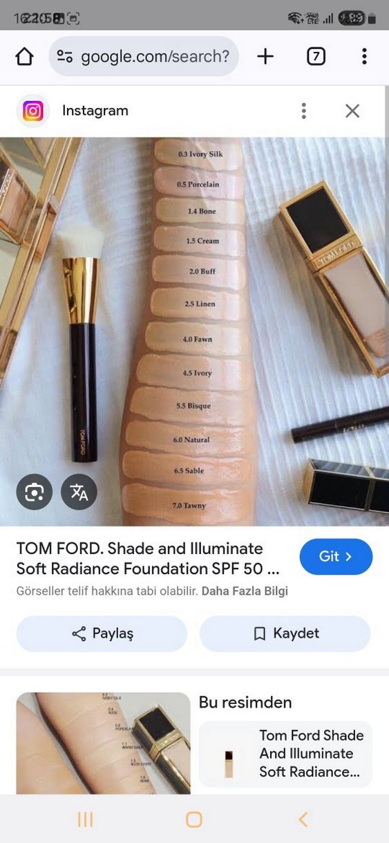 Tom Ford Bej Sıvı Fondöten SPF 50 - Görsel 4