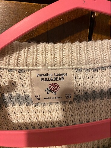 m Beden PULL&BEAR ÇİZGİLİ KAZAK