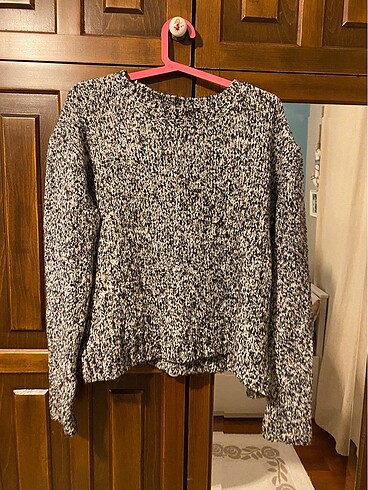 H&M GRİ YÜNLÜ KAZAK