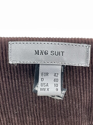 42 Beden kahverengi Renk Mango Mini Etek %70 İndirimli.