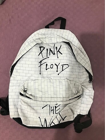 Pink Floyd Beyaz Sırt Çantası