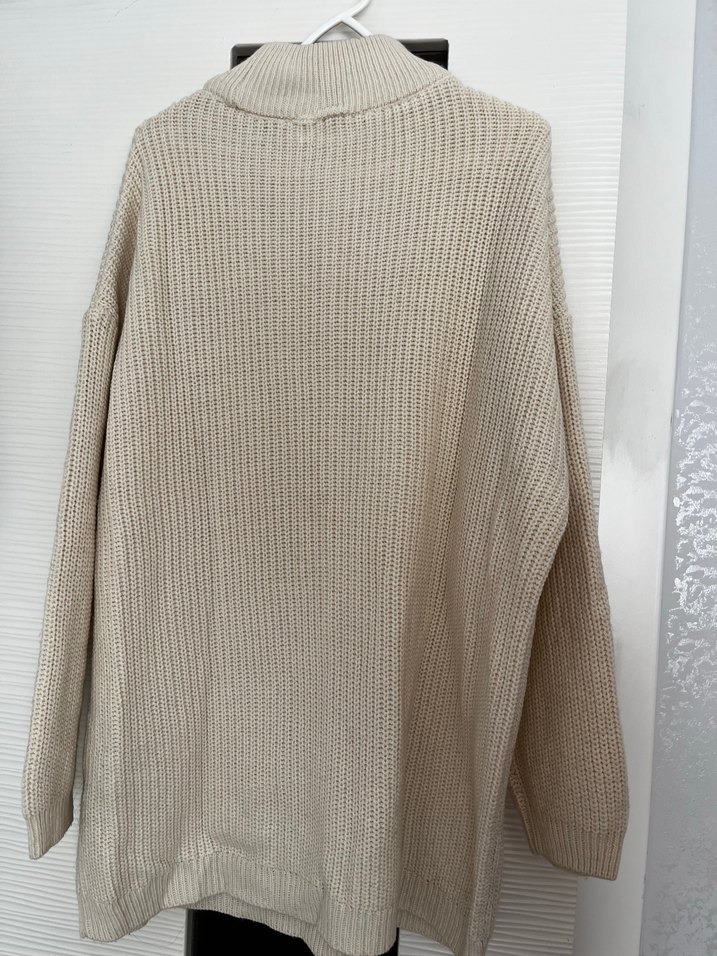 Bej Kadın Kazak - Görsel 2