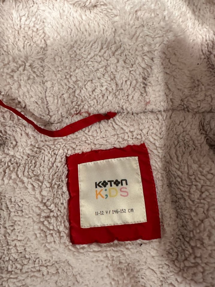 Çocuk Mont Kürklü Kapüşonlu Kırmızı Erkek Çocuk Mont - Görsel 5