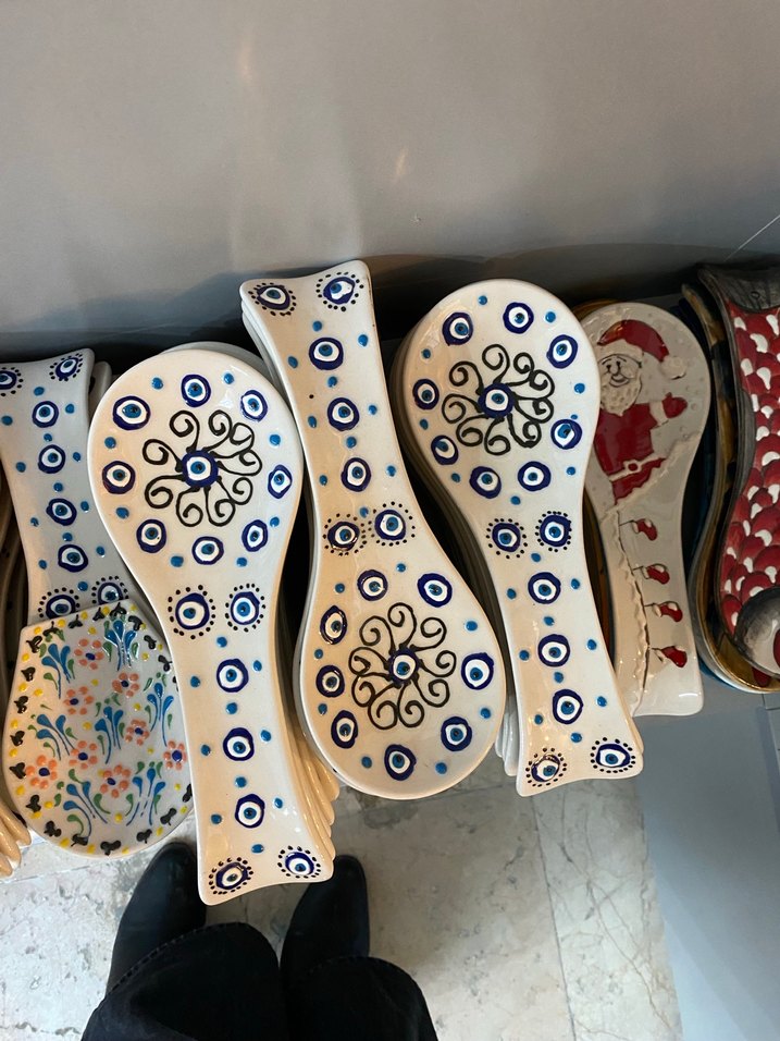 Hand Made Ocak Yanı Kaşıklık - Görsel 2