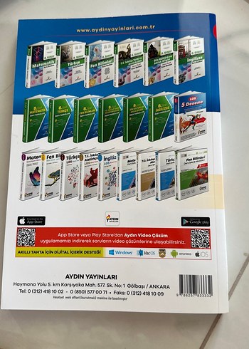 AYDIN LGS 5 Deneme Sınav Kitabı - Görsel 2