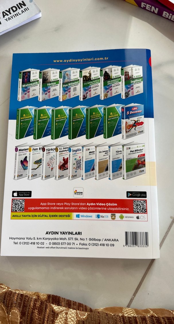 AYDIN LGS 5 Deneme Sınav Kitabı - Görsel 2