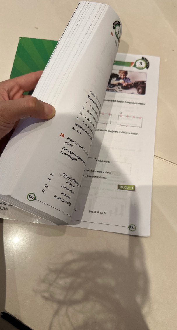 Süper 5 B Fen Bilimleri Soru Kitabı - Görsel 2