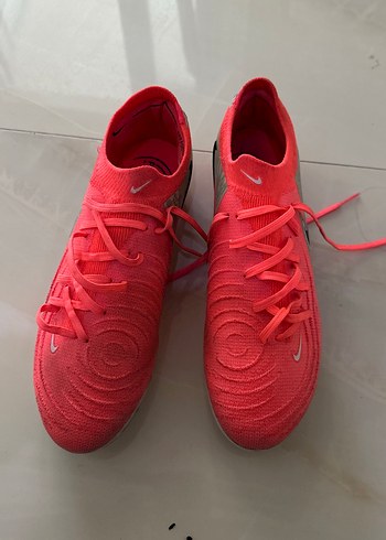 Nike Orgınal Nike Pembe Bağcıklı Erkek Futbol Ayakkabısı