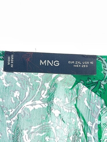 universal Beden yeşil Renk Mango Bluz %70 İndirimli.