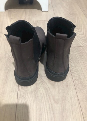 Erkek Gri Süet Topuklu Bot - Görsel 4