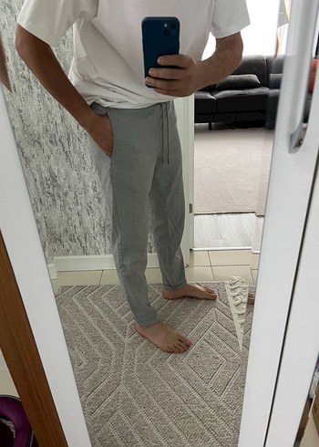 AVVA Relaxed Fit Spor Kesim Kumaş Pantolon - Görsel 3