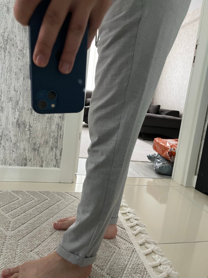 AVVA Relaxed Fit Spor Kesim Kumaş Pantolon - Görsel 5