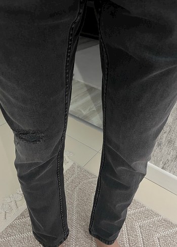 Gri Erkek Relax fit Denim - Görsel 7