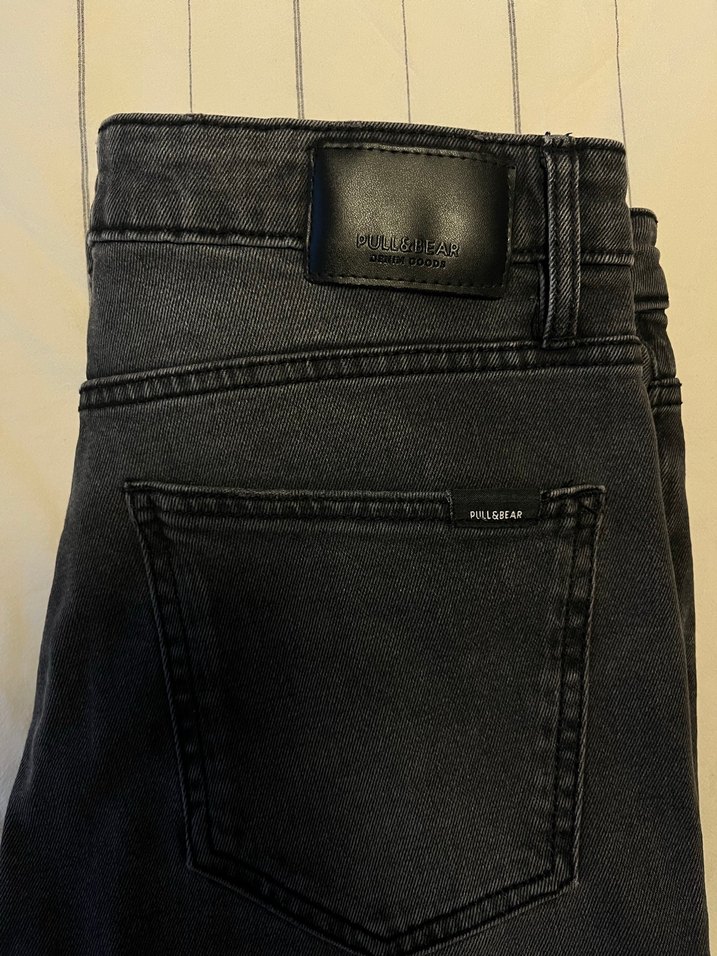 Gri Erkek Relax fit Denim - Görsel 3
