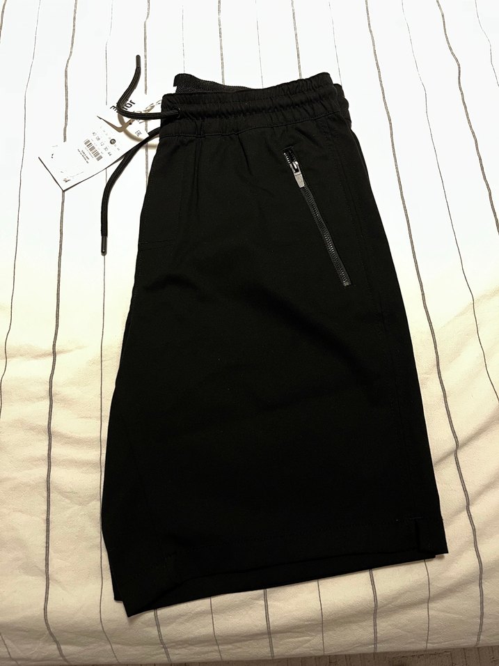 Bershka Kumaş Şort rahat kesim - Görsel 4