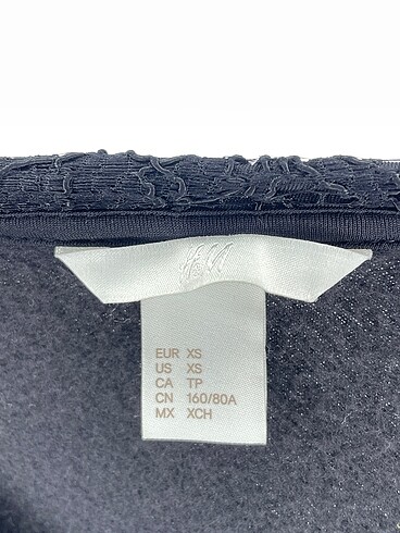 xs Beden siyah Renk H&M Bluz %70 İndirimli.