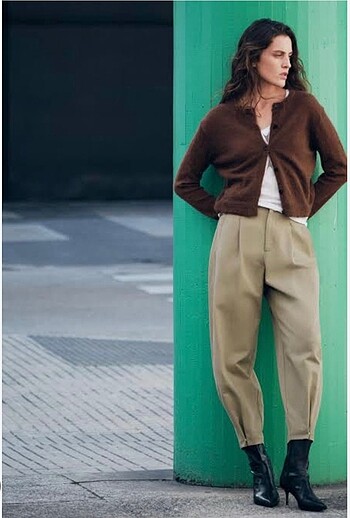Zara Zara Pensli Beggy Pantolon