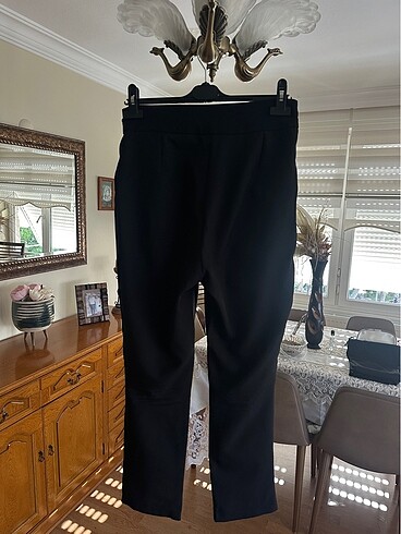 Trendyolmilla Siyah Cigarette Pantolon - Görsel 7