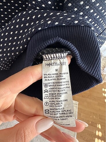 m Beden mavi Renk North Of Navy Sweatshirt